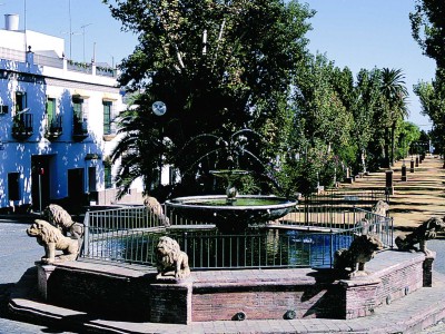 Alameda de Alfonso XIII y Fuente de los Leones
